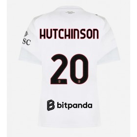 AC Milan Omari Hutchinson #20 Borta Kläder Dam 2026-27 Kortärmad